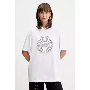 Rotate tricou din bumbac culoarea alb, 114393400 imagine