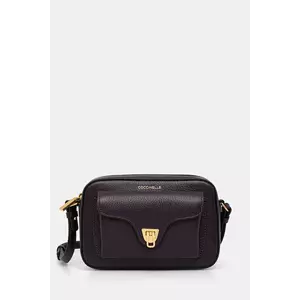 Coccinelle geantă de piele culoarea bordo, E1 MF6 55 04 01 imagine