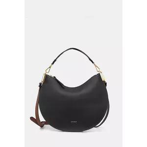 Coccinelle geantă de piele COCCINELLESUNUP culoarea negru, E1 QKF 13 01 01 imagine