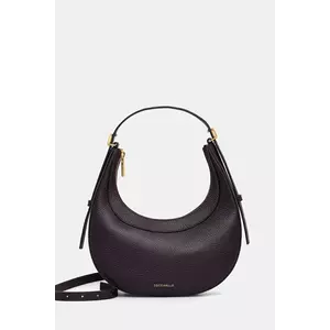 Coccinelle poseta de piele culoarea bej imagine