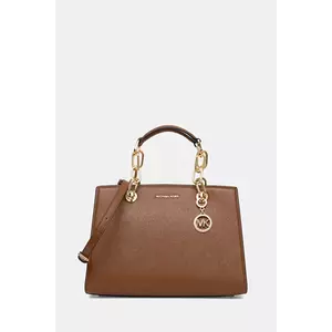 MICHAEL Michael Kors geantă de piele culoarea negru, 30S4GCYS2T imagine