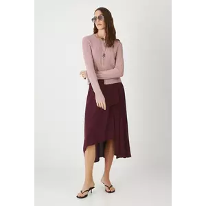 Medicine cardigan culoarea roz, light imagine