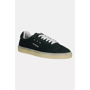 Copenhagen sneakers din piele întoarsă Suede culoarea verde, CPH433 imagine