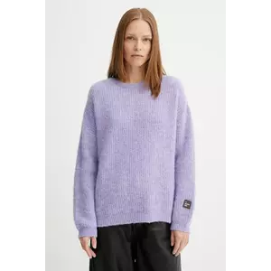 American Vintage pulover din amestec de lână culoarea violet, călduros, EAST18U imagine