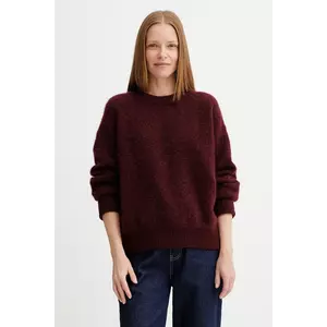 American Vintage pulover de lână culoarea bordo, VITO18E imagine