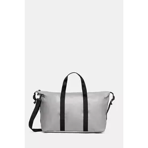 Rains geantă 14200 Hilo Weekend Bag culoarea gri, 14200 imagine