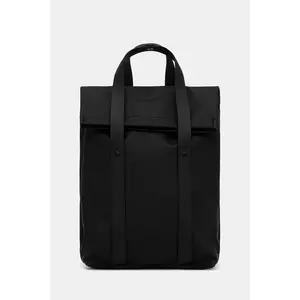 Rains rucsac 12780 2 Way Tote Backpack Mini culoarea negru, mare, uni, 12780 imagine