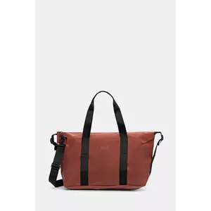 Rains geantă 14220 Hilo Weekend Bag Small culoarea portocaliu, 14220 imagine