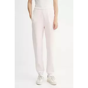 American Vintage pantaloni de trening culoarea roz, uni, IZU05B imagine
