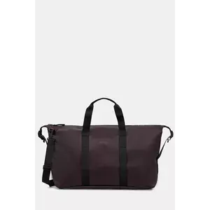 Rains geantă 14200 Hilo Weekend Bag culoarea maro, 14200 imagine