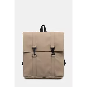 Rains rucsac 13310 MSN Bag Mini culoarea bej, mare, uni, 13310 imagine