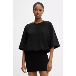 Answear.LAB rochie culoarea negru, mini, mulata imagine