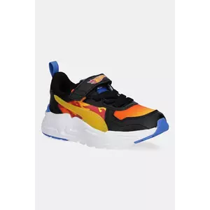 Puma sneakers pentru copii Trinity Lite Hot Wheels AC+ culoarea negru, 401407 imagine