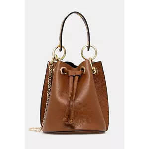 Answear.LAB poseta de piele culoarea maro imagine