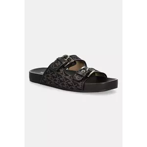 MICHAEL Michael Kors papuci Byers culoarea maro, 40T5BYFS1D.200 imagine