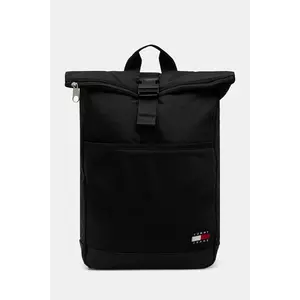 Tommy Jeans rucsac culoarea negru, mare, uni, AM0AM13401 imagine