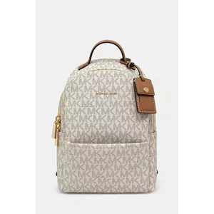 MICHAEL Michael Kors rucsac SABLE culoarea bej, mic, cu imprimeu, 30T5G3XB1B imagine