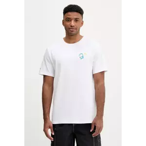 Converse tricou din bumbac X DORAEMON GRAPHIC culoarea alb, cu imprimeu, 10028893.A01 imagine