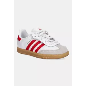 adidas Originals sneakers pentru copii SAMBA OG culoarea alb, JQ3190 imagine