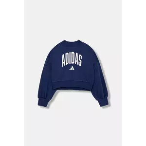 adidas bluză copii culoarea bleumarin, cu imprimeu, JM1535 imagine