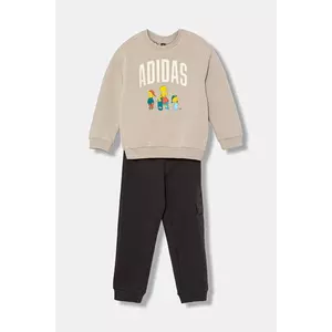 adidas trening copii culoarea maro, JL9197 imagine