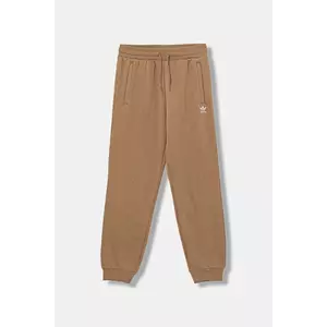 adidas Originals pantaloni de trening pentru copii culoarea bej, uni, JX2753 imagine