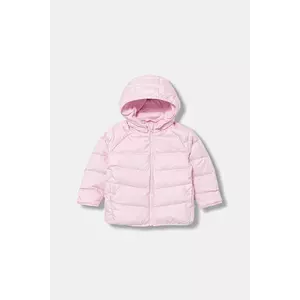 adidas Originals geacă de puf pentru copii culoarea roz, JY1133 imagine