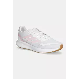adidas sneakers pentru copii RUNFALCON 5 culoarea alb, JR2233 imagine