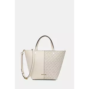 MICHAEL Michael Kors poșetă FLORA culoarea bej, 30T5GFFT2B imagine