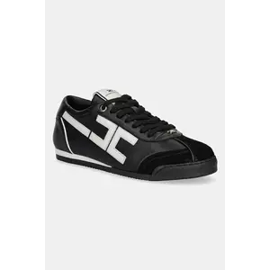 Elisabetta Franchi sneakers din piele culoarea negru, SA82G56E2 imagine