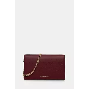 MICHAEL Michael Kors geantă de piele culoarea bordo, 32T4GJ6C2L imagine