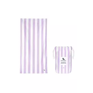 Dock & Bay prosop de plajă cu uscare rapidă Lombok Lilac 160 x 90 cm culoarea violet imagine