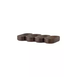 Bloomingville tavă decorativă Maluna 33 x 3, 5 x 17, 5 cm culoarea maro imagine