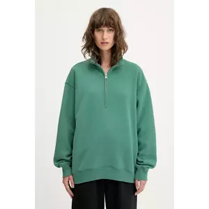 Abercrombie & Fitch bluză culoarea turcoaz, uni, KI152-5342-330 imagine