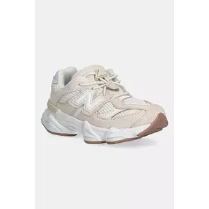New Balance sneakers pentru copii 9060 culoarea bej, IV9060AA imagine