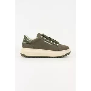 Karl Lagerfeld sneakers din piele KAPRI LUG culoarea verde, KL57545 imagine