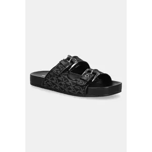 MICHAEL Michael Kors papuci Byers culoarea negru, 40T5BYFS1D.001 imagine