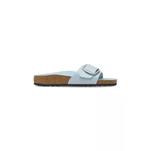 Birkenstock papuci de piele Madrid Big Buckle 1030363 imagine