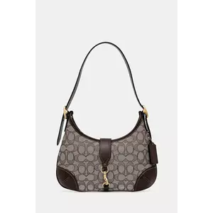 Coach poșetă Hamptons Hobo Bag culoarea maro, CBF16 imagine