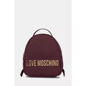 Love Moschino rucsac culoarea violet, mic, cu imprimeu, JC4197PP1NKD0552 imagine