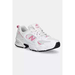 New Balance sneakers pentru copii 530 culoarea alb, GR530CL imagine