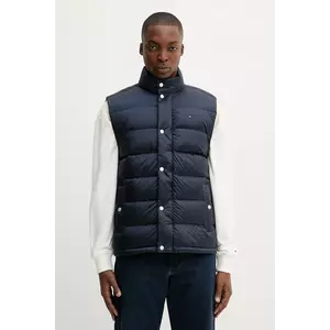 Tommy Jeans vestă de puf culoarea bleumarin, de iarnă, DM0DM21777 imagine
