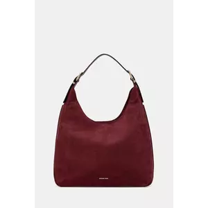 MICHAEL Michael Kors geantă de mână din piele NOLITA culoare vișinie 30F4GY5H3T imagine