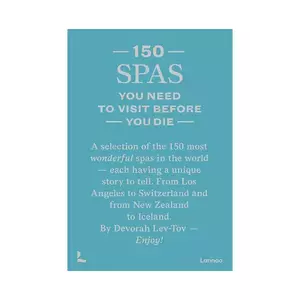 home & lifestyle carte 150 Spas You Need to Visit Before You Die, English culoarea albastru imagine