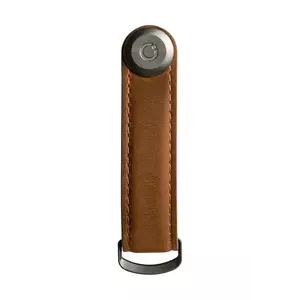 Orbitkey cutie de chei Crazy Horse 8, 5 cm culoarea maro imagine