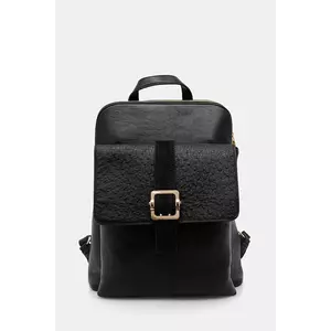 Medicine rucsac culoarea femeilor negru mare neted imagine