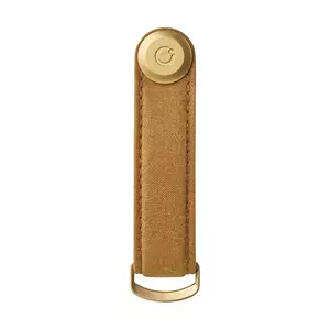 Orbitkey husă pentru chei Waxed Canvas 8, 5 cm culoarea galben imagine