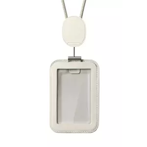 Orbitkey suport pentru carte de identitate cu șnur Card Holder Pro 56 x 7 x 0, 9 cm culoare bej imagine