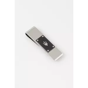 Maserati clips de bani ICONIC culoare argintie JM225AVD93 imagine