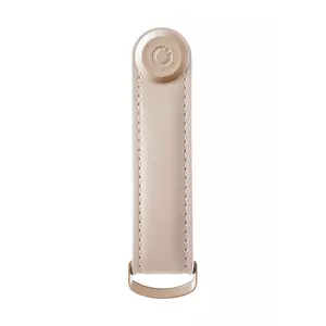 Orbitkey husă cheie Leather Blus 8, 5 cm culoare bej imagine